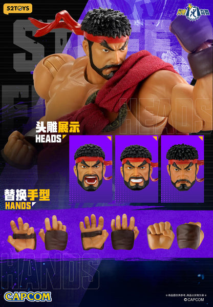 52TOYS FigLite Street Fighter 6 Ryu 1/12 Scale Action Figure