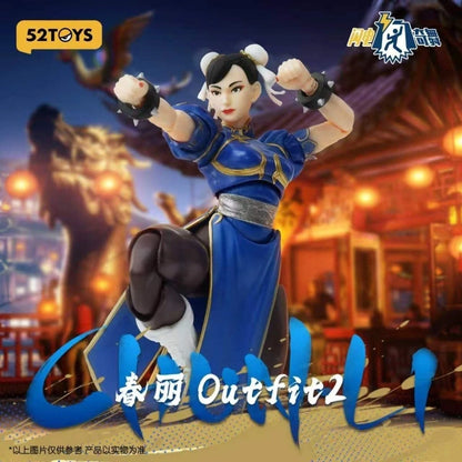 52TOYS Street Fighter 6 Chun-Li Outfit 2 1/12 action figure, view 1 - SugoiCollectible NZ/AUS