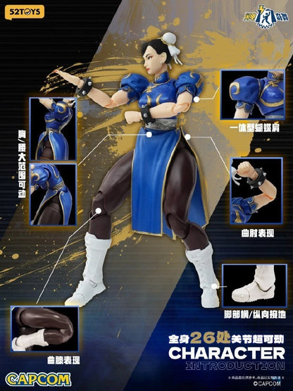 52TOYS Street Fighter 6 Chun-Li Outfit 2 1/12 action figure, view 3 - SugoiCollectible NZ/AUS