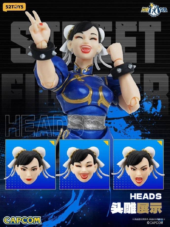 52TOYS Street Fighter 6 Chun-Li Outfit 2 1/12 action figure, view 5 - SugoiCollectible NZ/AUS