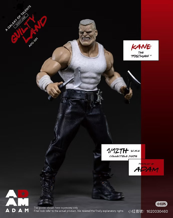 MUFF ADAM Studio – ADAM ADG-001 Guilty Land Kane Action Figure 1/12 Scale