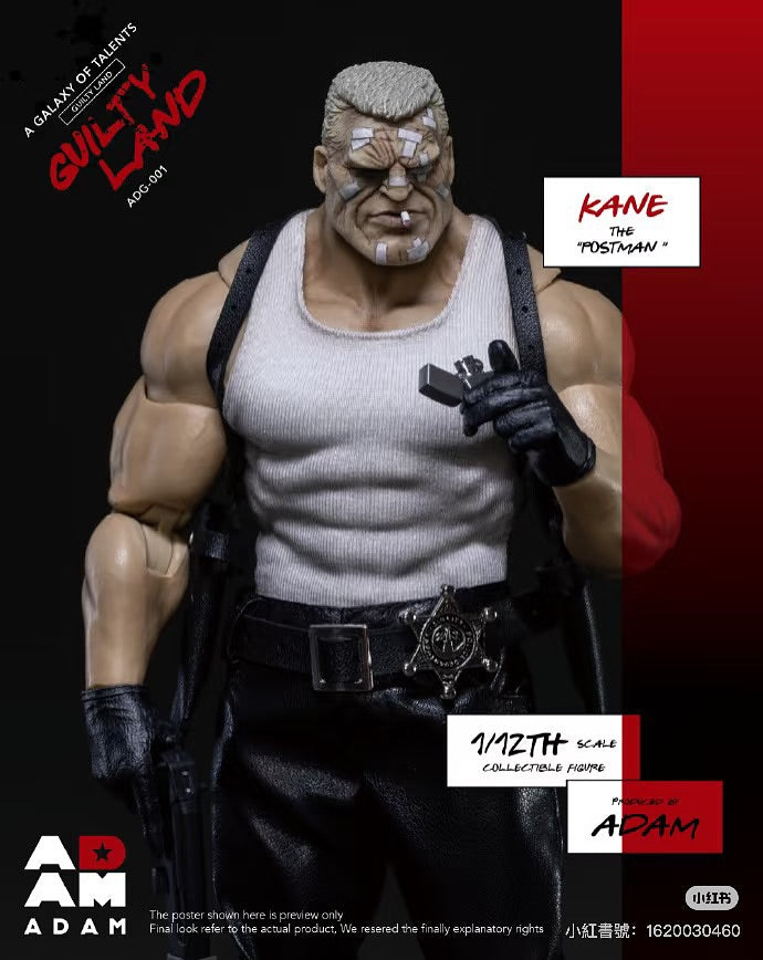 MUFF ADAM Studio ADAM ADG-001 Guilty Land Kane 1/12 Scale Action Figure
