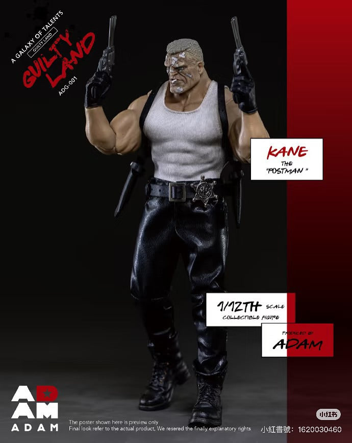 MUFF ADAM Studio – ADAM ADG-001 Guilty Land Kane Action Figure 1/12 Scale