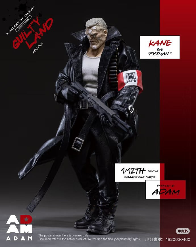 MUFF ADAM Studio – ADAM ADG-001 Guilty Land Kane Action Figure 1/12 Scale