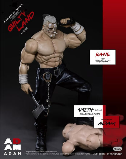 MUFF ADAM Studio ADAM ADG-001 Guilty Land Kane 1/12 Scale Action Figure