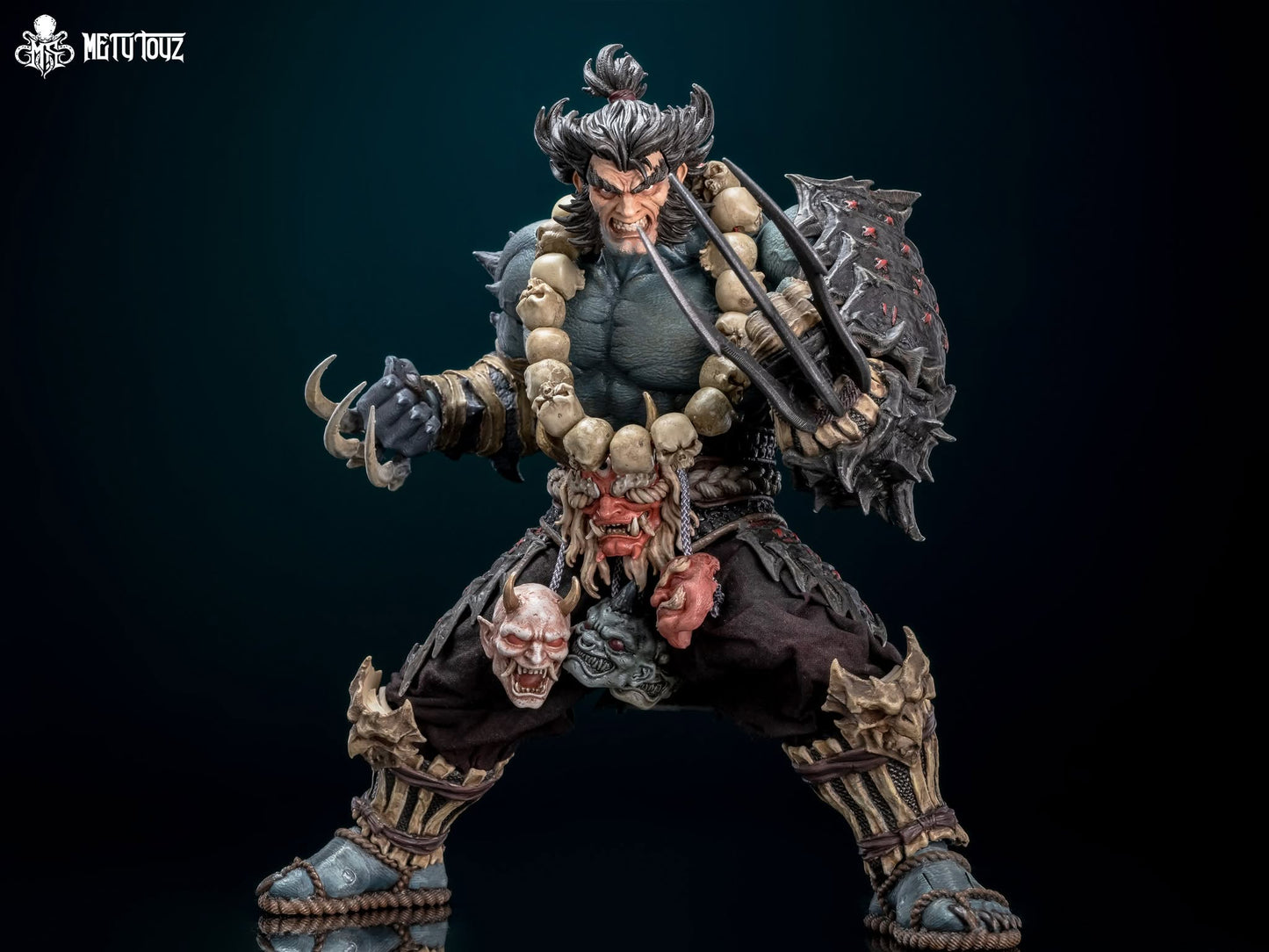 MetyToyz Adventurer World Oni-faced Asura Takigawa Head Sculpt Accessory Pack