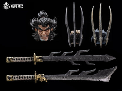 MetyToyz Adventurer World Oni-faced Asura Takigawa Head Sculpt Accessory Pack