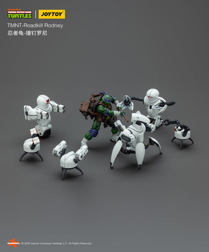 JoyToy TMNT Roadkill Rodney 1/18 action figure full pose display