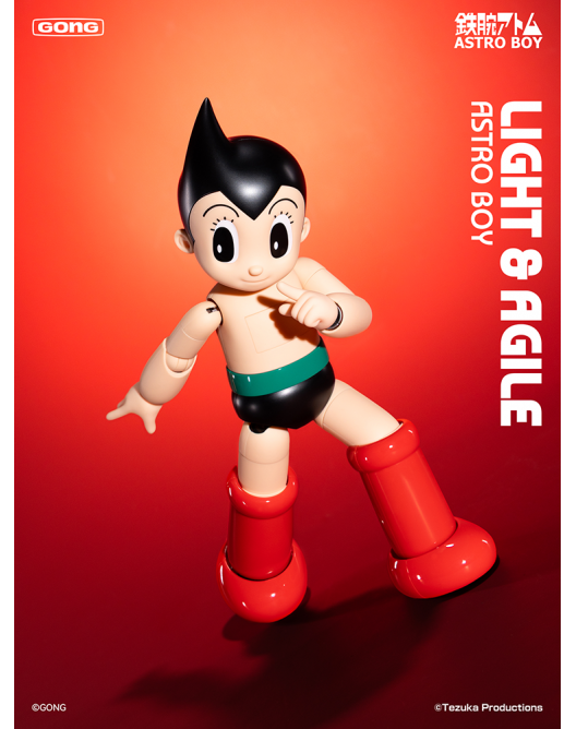 (Pre-order) GONG Studio Astro Boy Metal Action Series Astro Boy Action Figure (Licensed) 1/12 Scale Action Figure