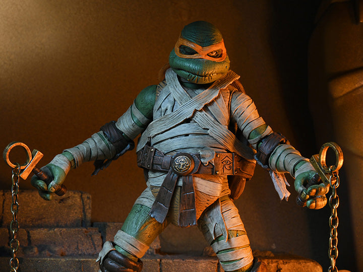 NECA Teenage Mutant Ninja Turtles Ultimate Michelangelo as The Mummy