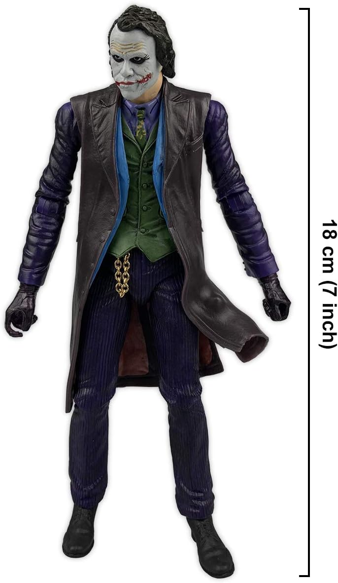 NECA DC Comicsthe Joker [Heath Ledger] Exclusive Action Figure, 7 Inches