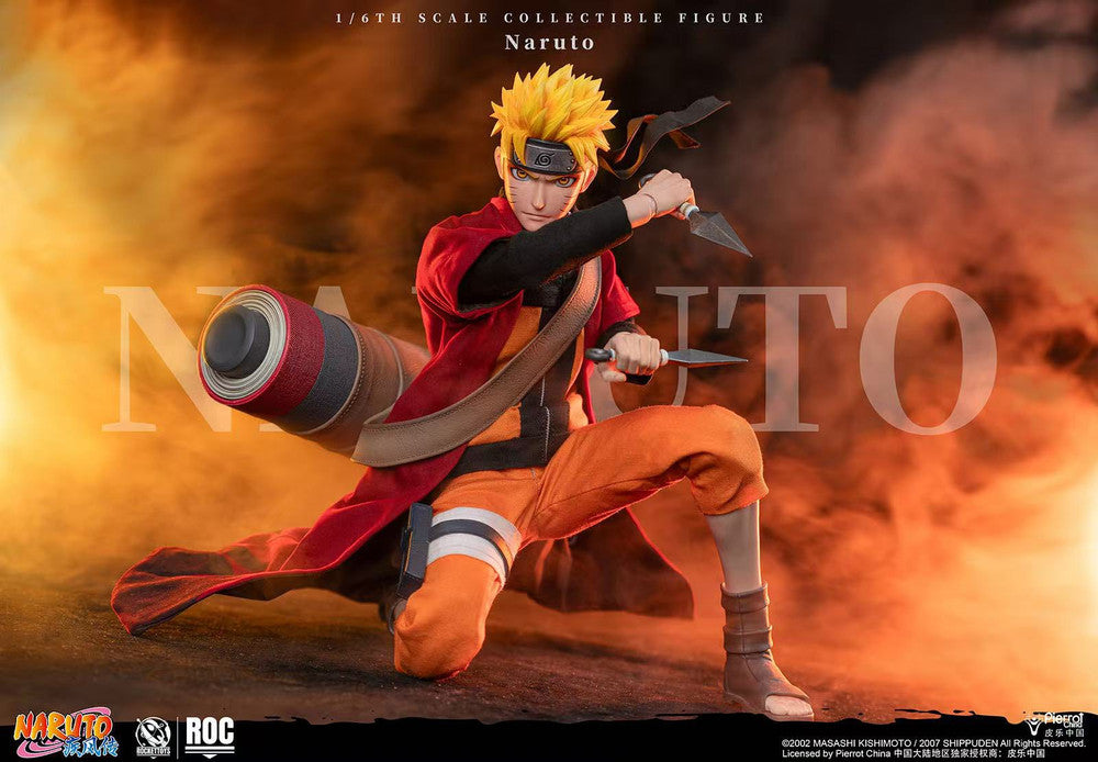 (Pre-order) Rocket Toys Naruto Shippuden –  ROC-011 1/6 Naruto Sage Mode (Sennin Ver.) + Accessory Pack – 1/6 Action Figure