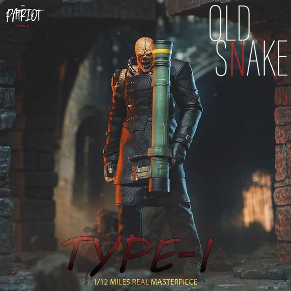 Patriot Studio Resident Evil 2 Nemesis 1/12 Action Figure (3 Option)