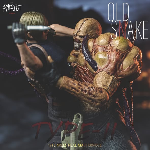 Patriot Studio Resident Evil 2 Nemesis 1/12 Action Figure (3 Option)