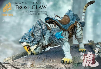 (Pre-order) FURY TOYS Beast Series Maya Temple Tiger Ember Fang / Frost Claw FT01/02/03/04 1/12 Action Figure