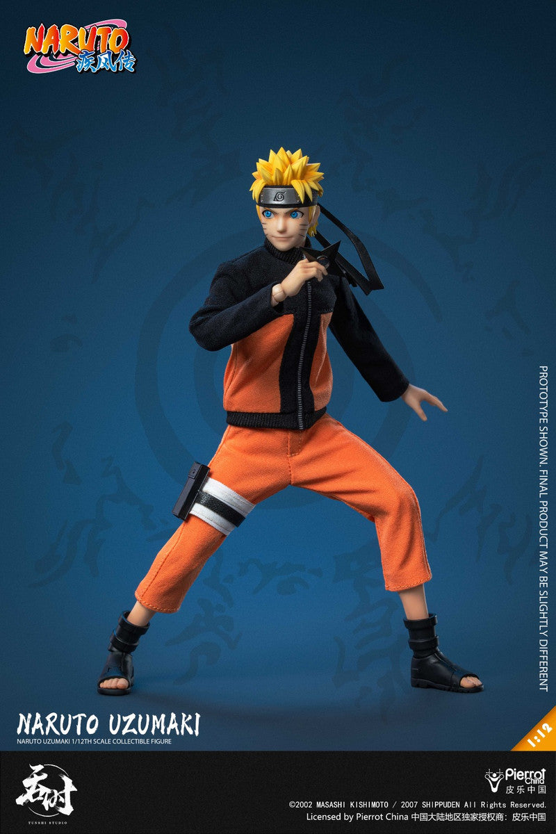 (Pre-order) Tunshi Studio Naruto Shippuden Naruto Uzumaki 1/12 Scale Action Figure
