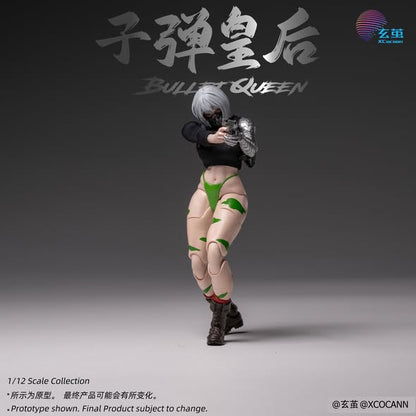 (Pre-Order) Xocann Studio Cyberpunk Fighters Club No.2 Bullet Queen MF001 1/12 Scale Action Figure