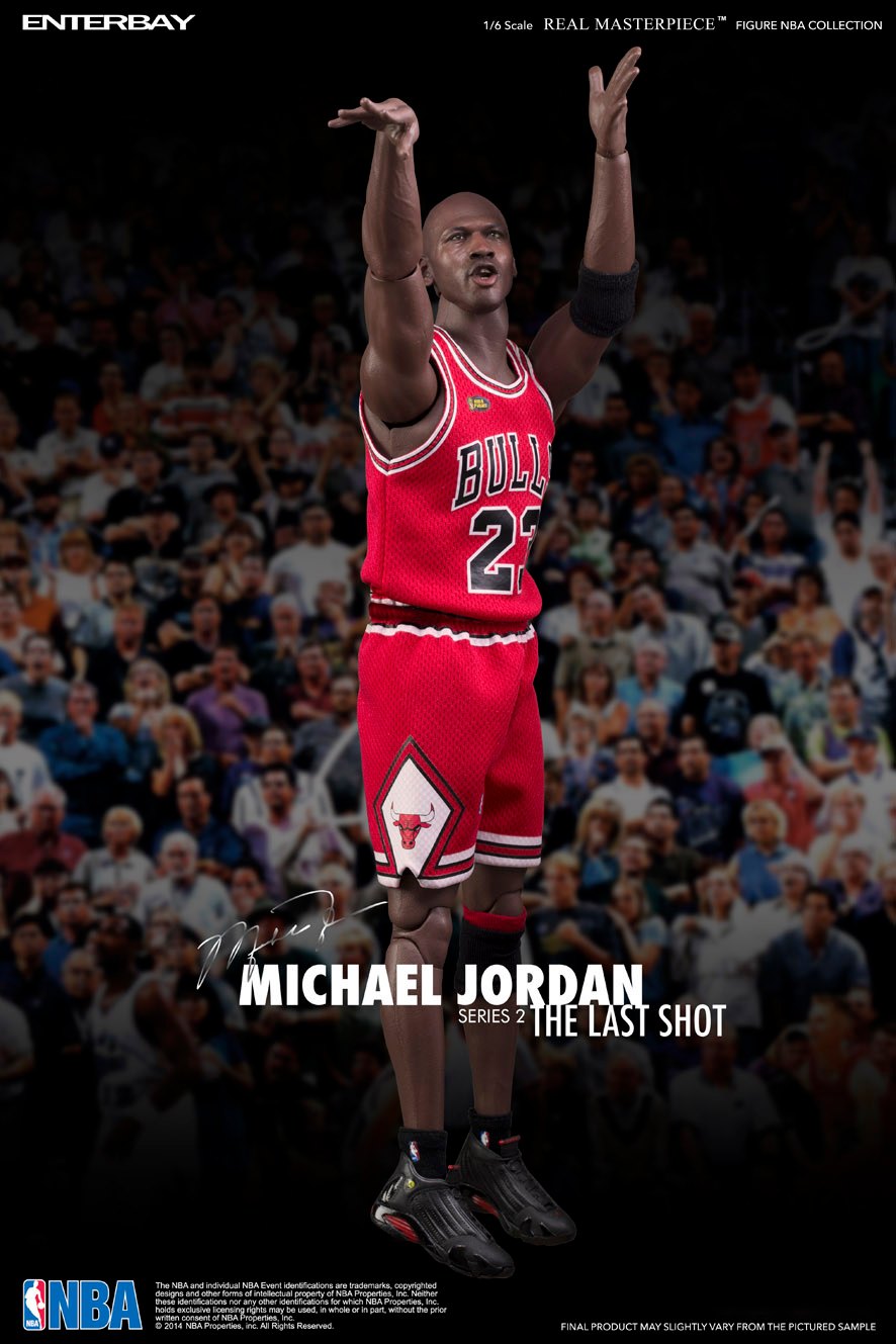 Enterbay RM-1058 Michael Jordan – The Last Shot 1/6 Scale Action Figure