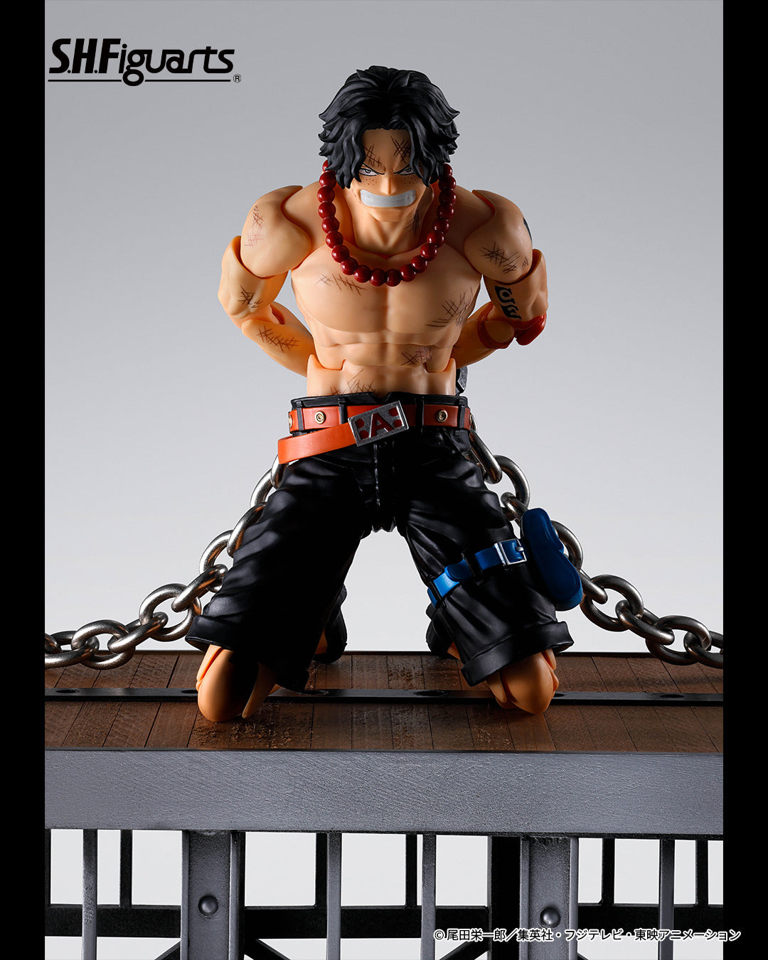 (Pre-order) Bandai S.H.Figuarts One Piece Portgas D. Ace -Marineford- 1/12 Scale Action Figure (Tamashii Web Exclusive)