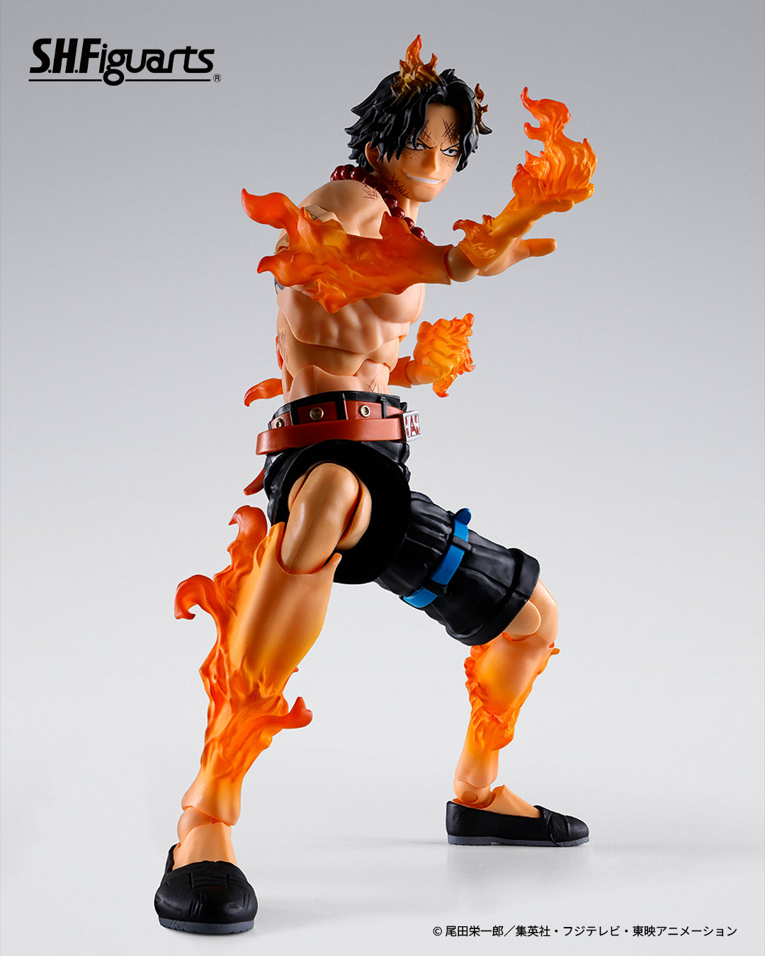 (Pre-order) Bandai S.H.Figuarts One Piece Portgas D. Ace -Marineford- 1/12 Scale Action Figure (Tamashii Web Exclusive)