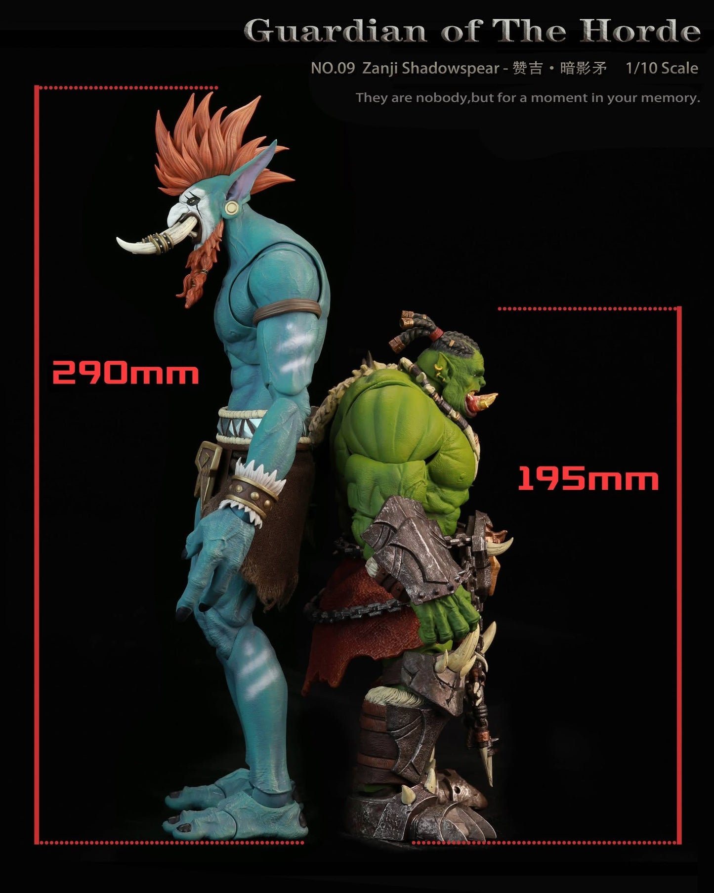 (Pre-order) Grey Knight 1/10 Mithrill: Guardian of The Horde No.09 Zanji Shadowspear Action Figure