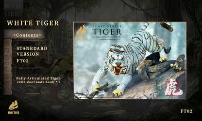 (Pre-order) FURY TOYS Beast Series Maya Temple Tiger Ember Fang / Frost Claw FT01/02/03/04 1/12 Action Figure