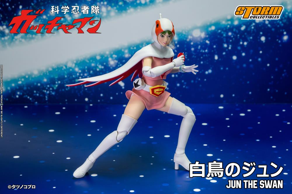 Storm Collectibles Gatchaman Jun the Swan – 1/12 Action Figure