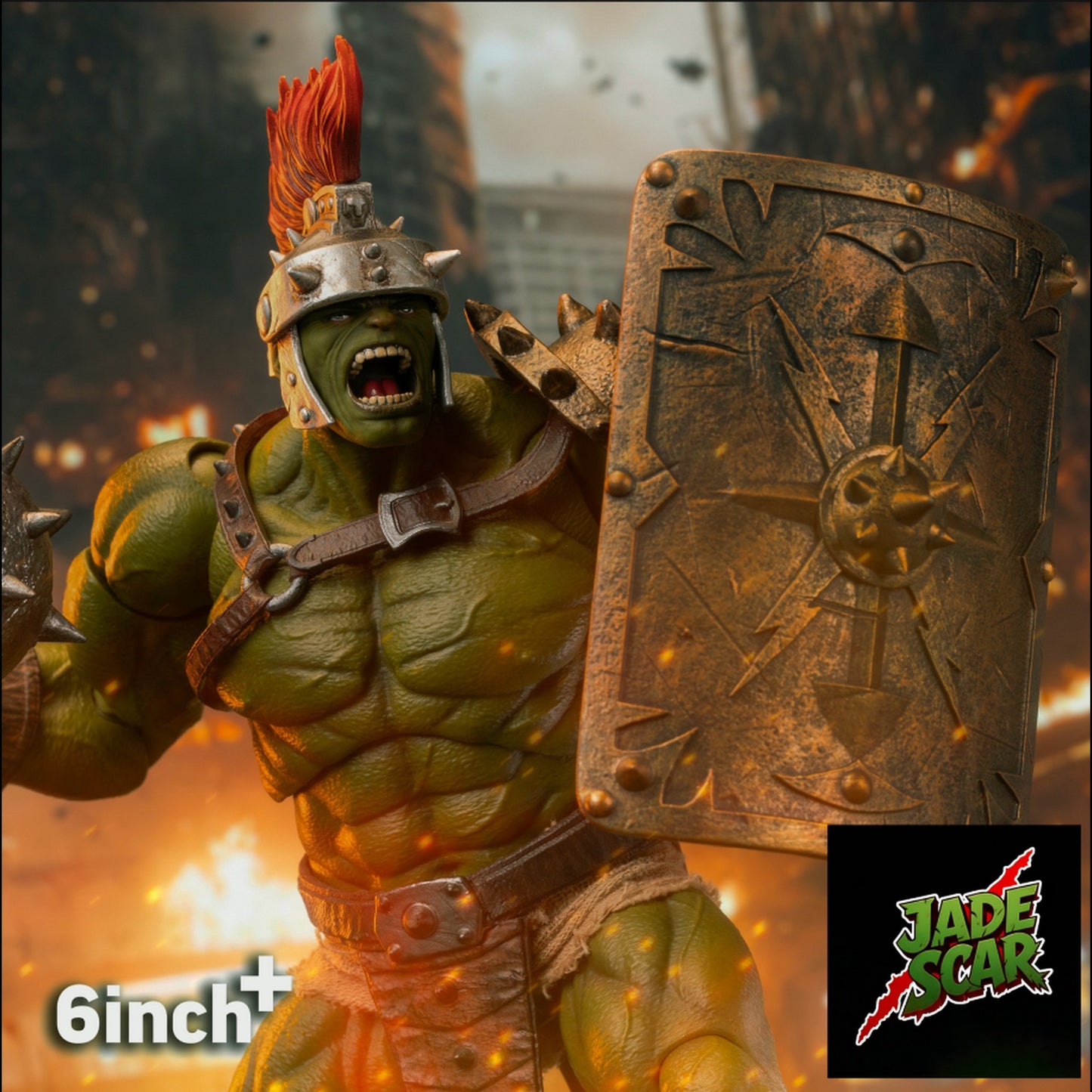 (Pre-order) Jade Scar the Fighter GS01 1/12 Scale Action Figure [6inchplus Studio]