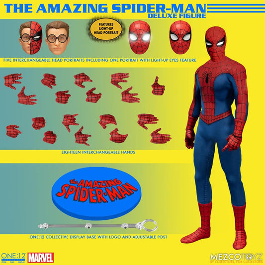 Mezco Marvel One:12 Collective Amazing Spider-Man Deluxe Edition
