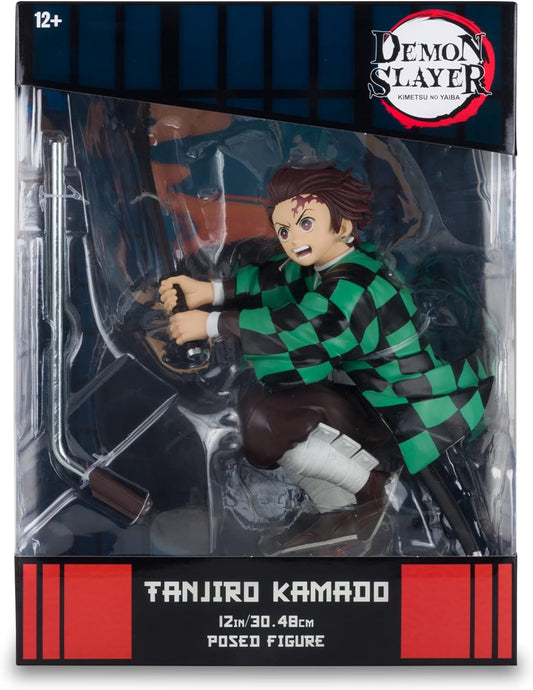 McFarlane Toys Demon Slayer Kimetsu no Yaiba Tanjiro Kamado - 12in Statue