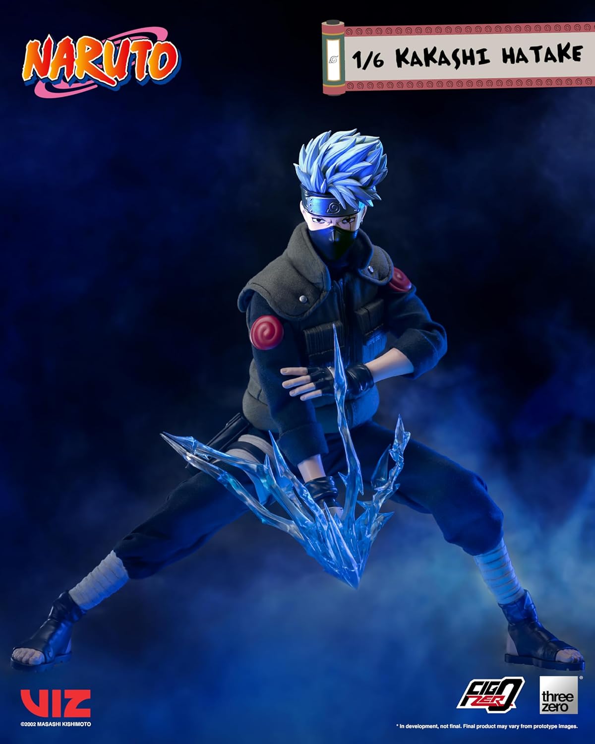 Threezero FigZero Naruto: Kakashi Hatake 1:6 Scale Figure