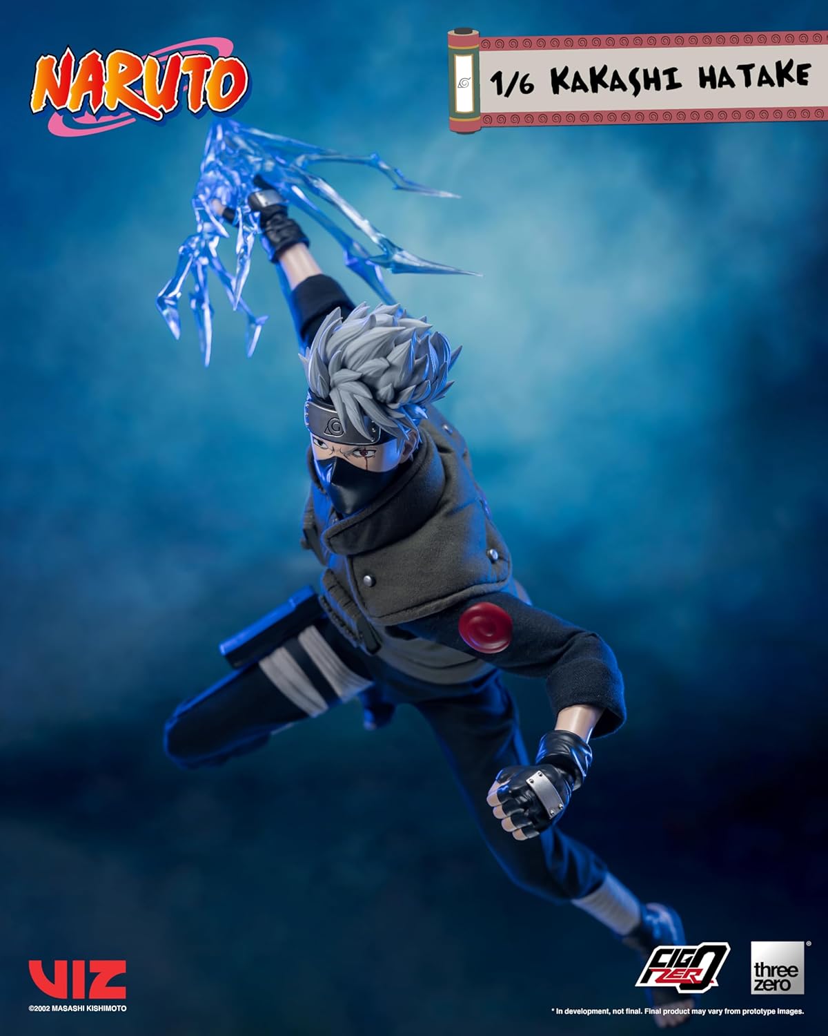 Threezero FigZero Naruto: Kakashi Hatake 1:6 Scale Figure