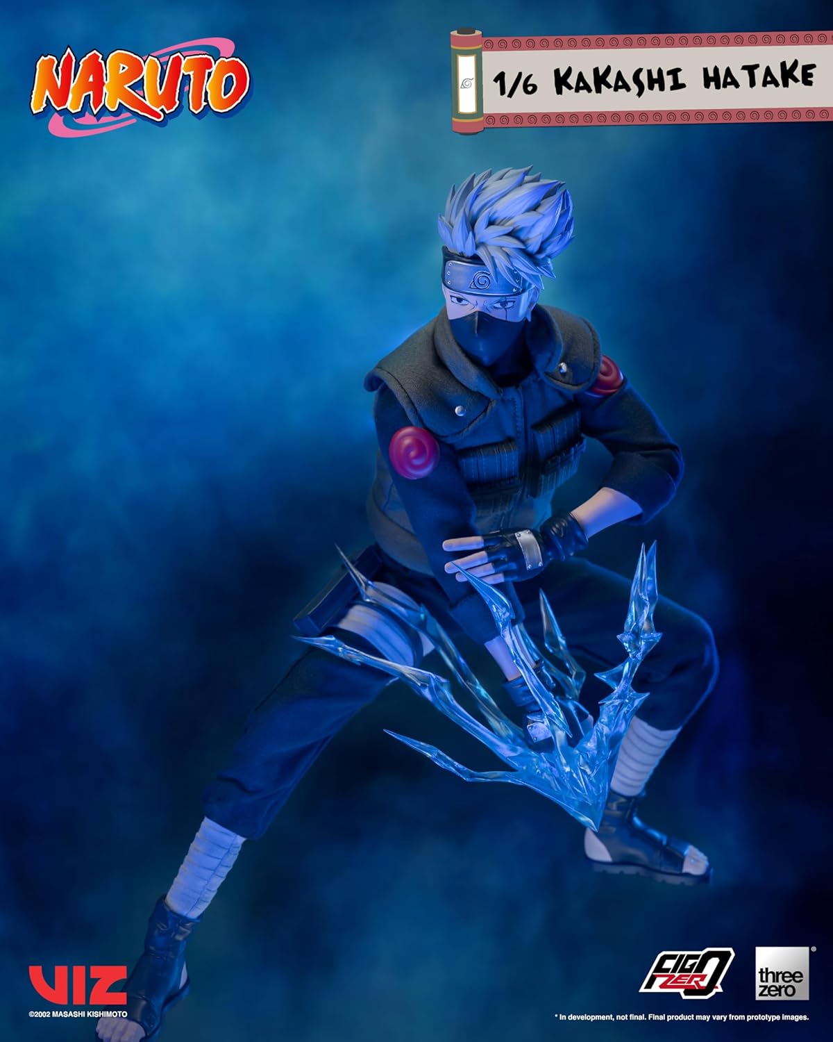 Threezero FigZero Naruto: Kakashi Hatake 1:6 Scale Figure