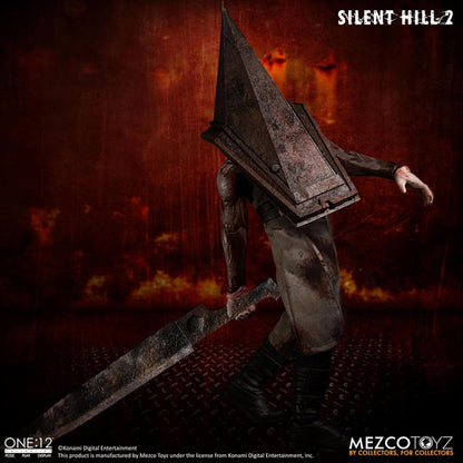 Mezco - One:12 Collective Silent Hill 2 Action Figure 1/12 Scale Red Pyramid Thing Figure