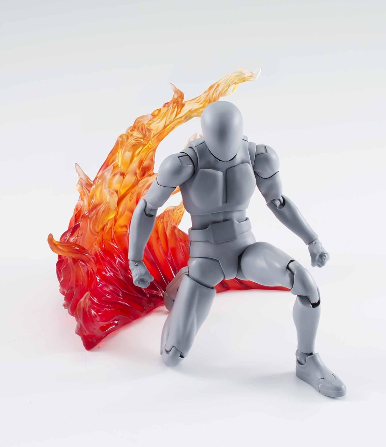 Bandai Tamashii Nations Tamashii Effect Burning Flame Action Figure, Red