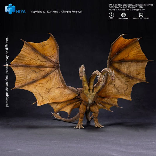 (Pre-order) HIYA Exquisite Basic Series Godzilla: King of the Monsters - King Ghidorah 2.0 14 Inch Action Figure Reissue