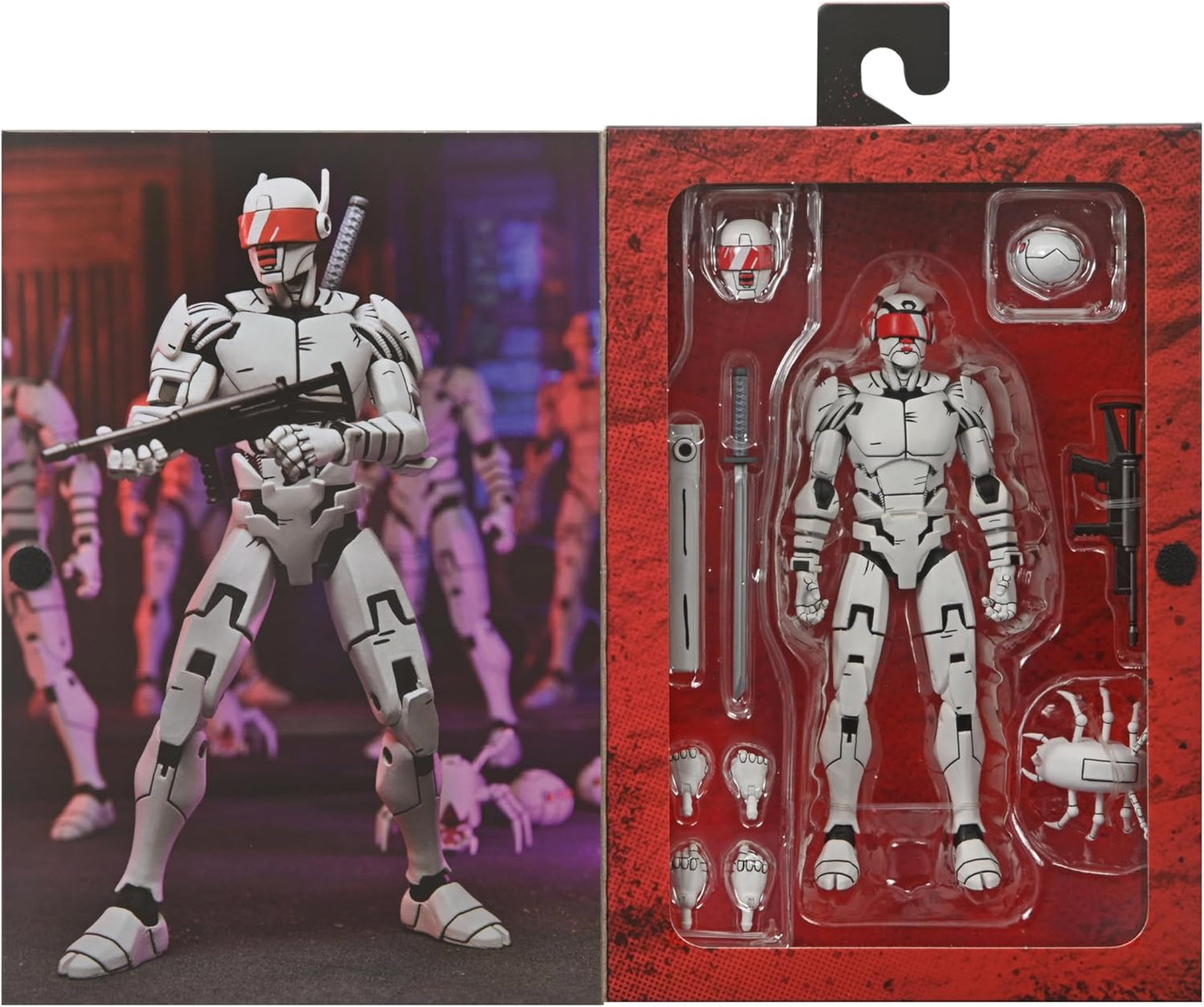 NECA Teenage Mutant Ninja Turtles: The Last Ronin Ultimate Elite Synja Patrol Bot Action Figure