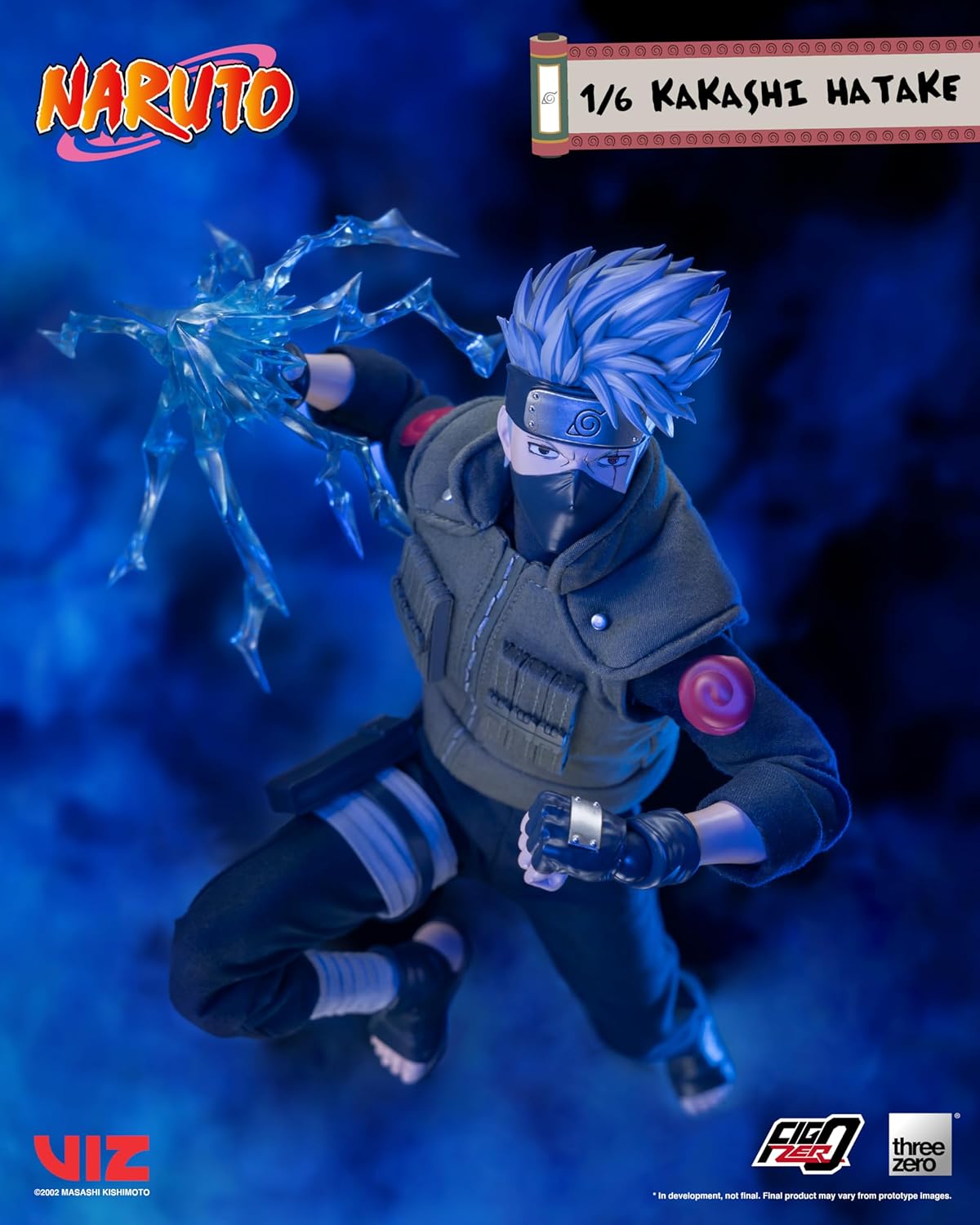 Threezero FigZero Naruto: Kakashi Hatake 1:6 Scale Figure