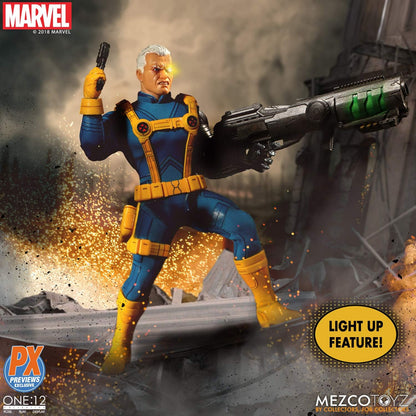 Mezco One: 12 Collective: Marvel Cable (X-Men Version) Action Figure