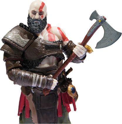 PlayStation God of War Ragnarök, 6” Kratos Action Figure with 5 Accessories