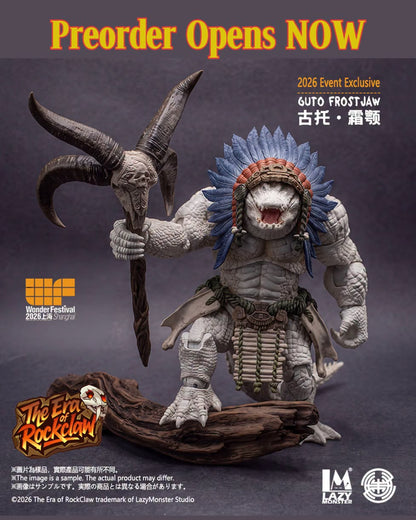 (Pre-order) Lazymonster 1/12 2026 WF Shanghai EE Guto Frostjaw Action Figure