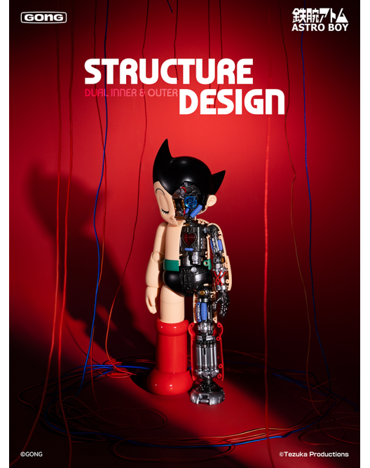 (Pre-order) GONG Studio Astro Boy Metal Action Series Astro Boy Action Figure (Licensed) 1/12 Scale Action Figure