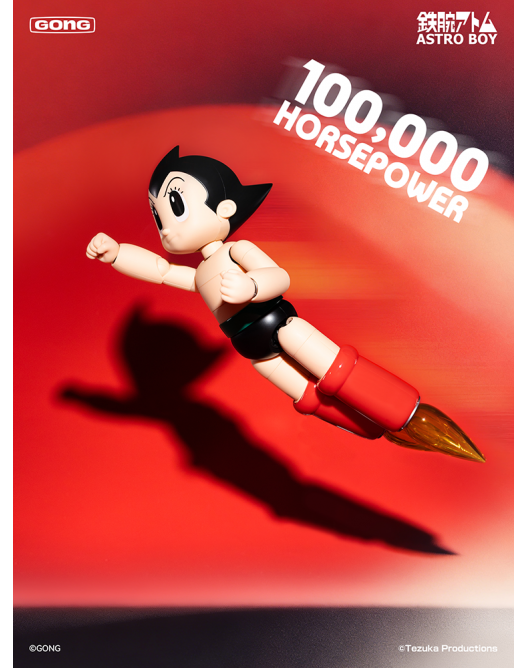 (Pre-order) GONG Studio Astro Boy Metal Action Series Astro Boy Action Figure (Licensed) 1/12 Scale Action Figure