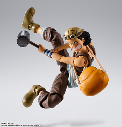 Usopp Romance Dawn collectible figure close-up
