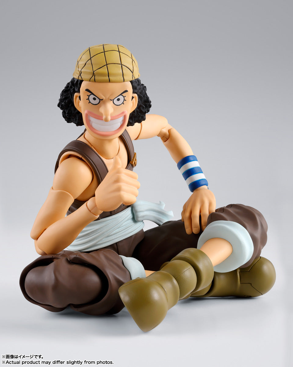 Usopp Romance Dawn collectible figure close-up