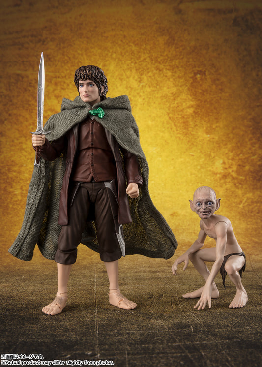 Bandai S.H.Figuarts Frodo Baggins & Gollum (The Lord of the Rings: The Fellowship of the Ring)