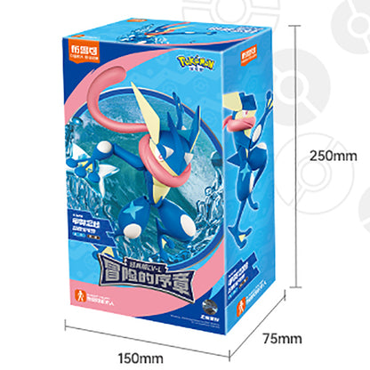Blokees Pokémon Classic Version L – Greninja (Assembled Model Kit)