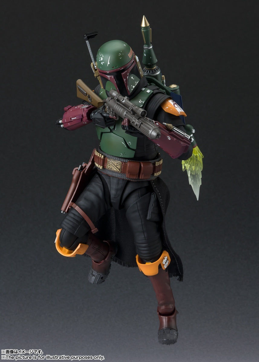 Bandai Star Wars Boba Fett - S.H.Figuarts Figure with Throne SHF