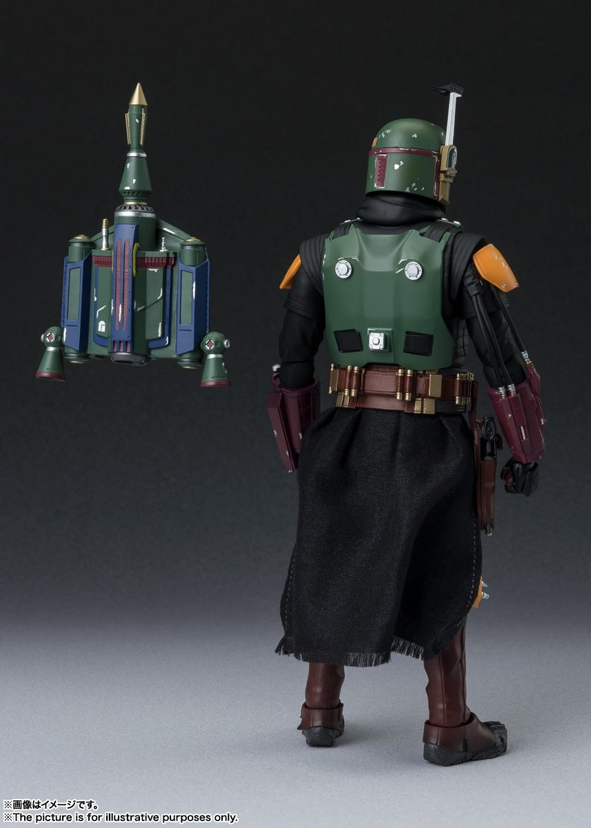 Bandai Star Wars Boba Fett - S.H.Figuarts Figure with Throne SHF