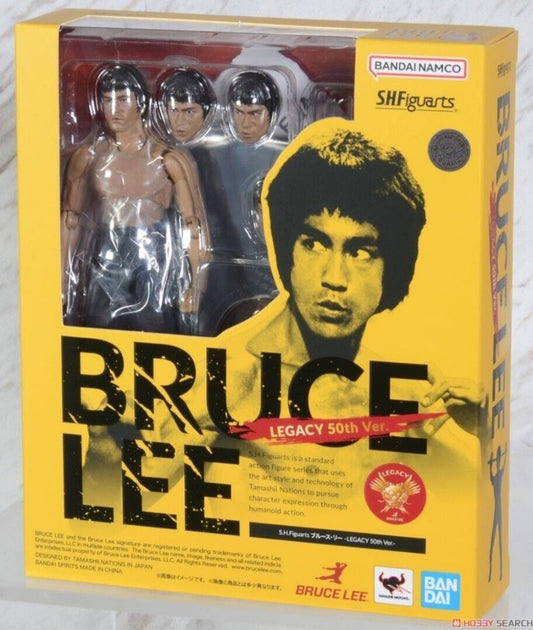 Bandai SHF S.H.Figuarts "Bruce Lee" LEGACY 50th Ver. Action Figure (CLEARANCE)